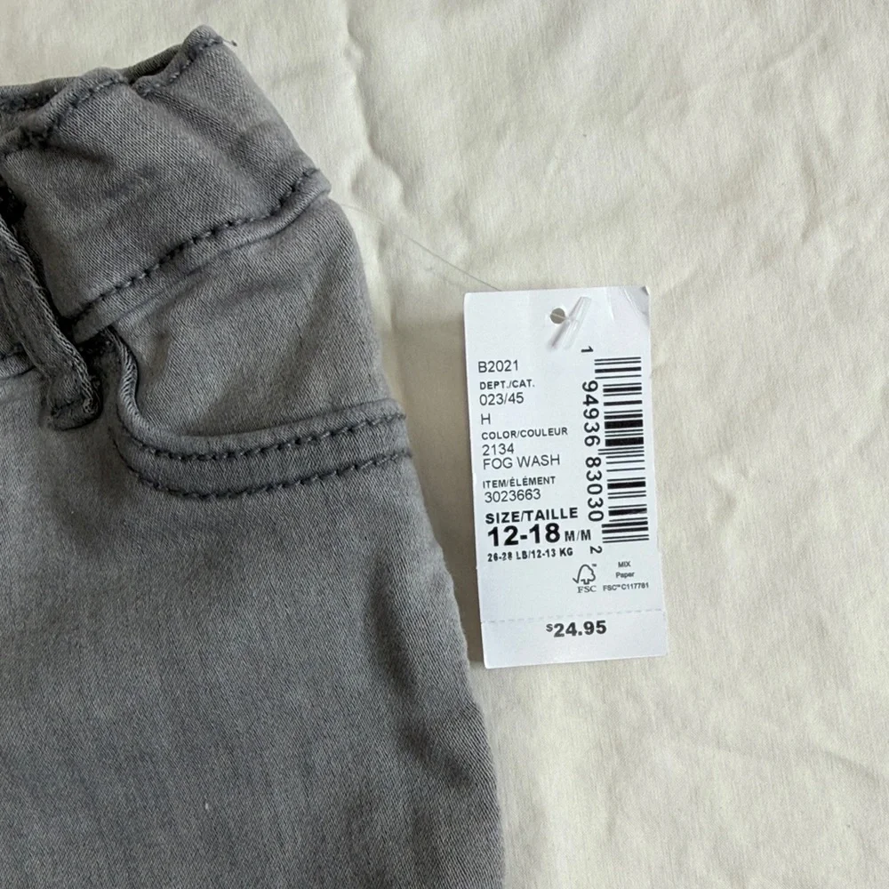 The Children's Place Girls Pink & Gray Top and Pant Set - Fox & Dalmatian Prints